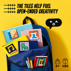 LEGO DOTS random decorated tiles spark unique design ideas