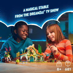 LEGO DREAMZzz Stable forest-guardian figure highlights action-ready play and adventures.