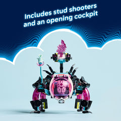 Cyber Brain Mech-cannon fires for dynamic action scenes.