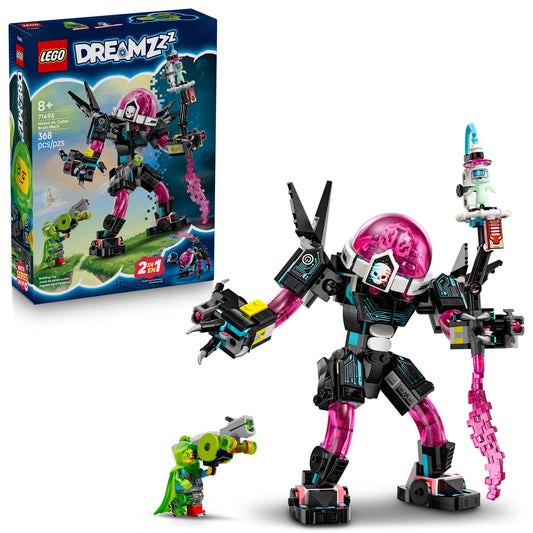 LEGO DREAMZzz Mateo vs Cyber Brain Mech: Mateo rescues a Dreamling in action.