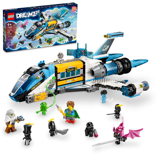 LEGO DREAMZzz Spacebus cockpit opening enhances imaginative play for kids