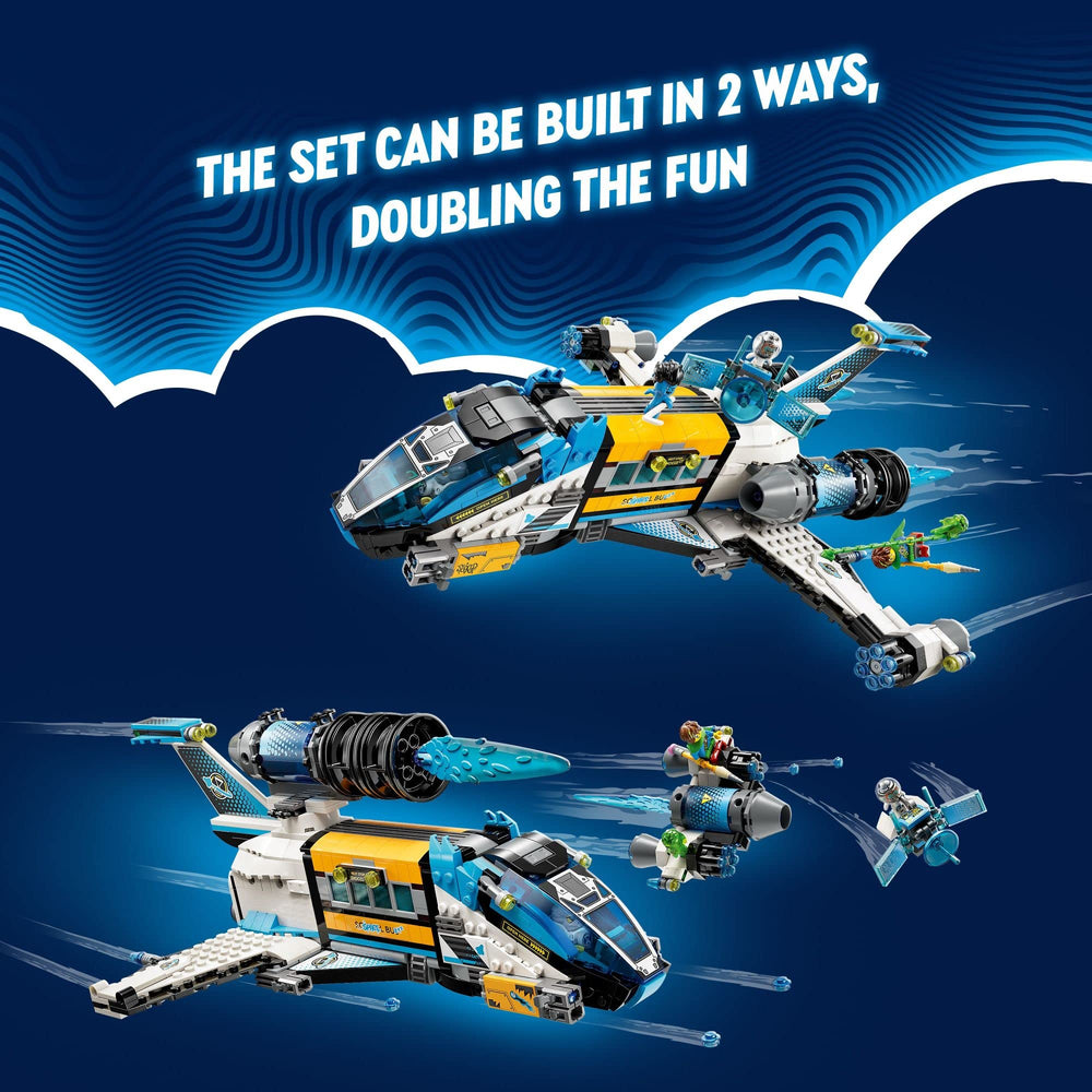 LEGO DREAMZzz Spacebus cannon and starfighter add-ons spark creative engineering play