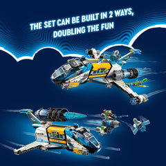 LEGO DREAMZzz Spacebus cannon and starfighter add-ons spark creative engineering play