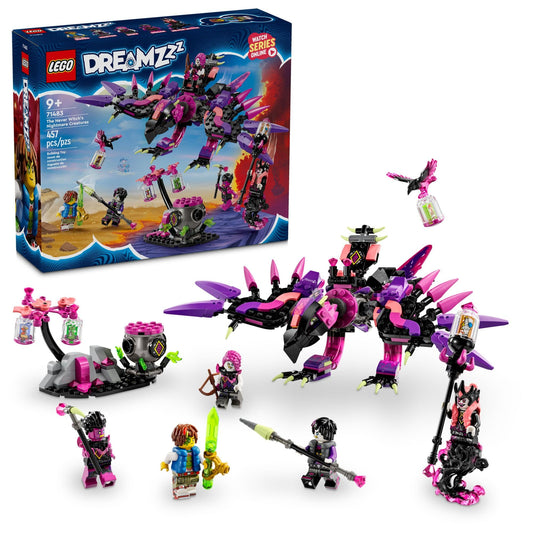 LEGO DREAMZzz Raven toy sparks imaginative storytelling and spooky adventures.