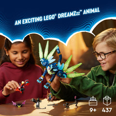 LEGO DREAMZzz Zian Cat-Owl with wings enables dynamic flight-themed play