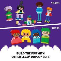 LEGO DUPLO inclusive playset with diverse characters supports open-ended storytelling