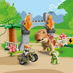 LEGO DUPLO baby Triceratops figure inspires nurturing care play.