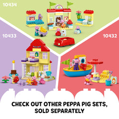 LEGO DUPLO Peppa Pig bricks build endless garden adventures and fine motor practice.