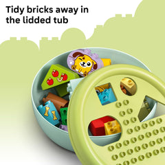 LEGO DUPLO Puppy House 17-piece set shown for pretend play sessions.