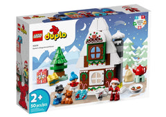 LEGO DUPLO Santa's Gingerbread House for imaginative festive play.