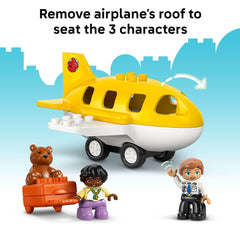 LEGO DUPLO Town child pilot figure to spark pretend adventures
