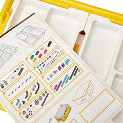 LEGO Education SPIKE Prime students coding with Scratch-style interface.