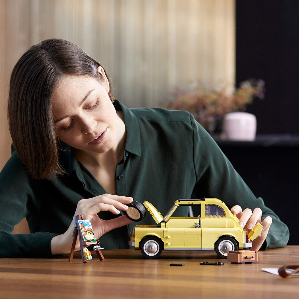 LEGO Fiat 500 10271 display centerpiece for collectors