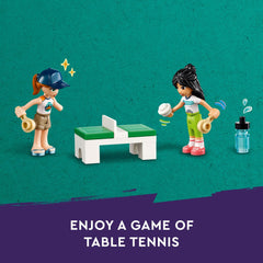 LEGO Friends Liann mini-doll prepared for waterfront stories.