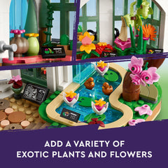 LEGO Friends Botanical Garden accessories include watering can and notebook for storytelling.