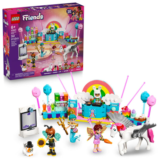 LEGO Friends 42661 unicorn and fairy stage invites imaginative storytelling and social play