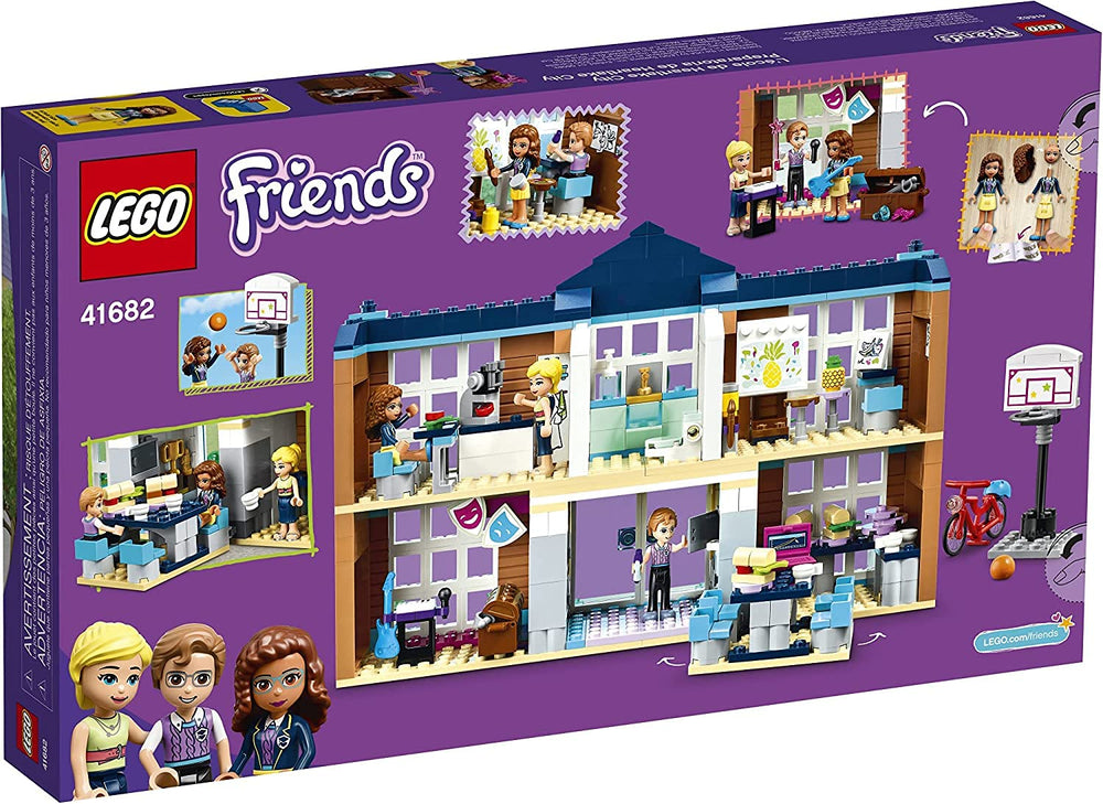 LEGO Friends Heartlake City School canteen scene for social lunchtime play.