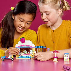 Lego Friends Olivia's Cupcake Cafe kitchen with oven for creative baking play