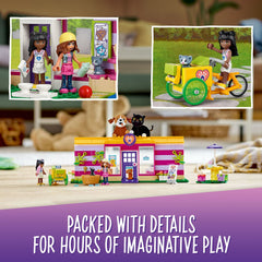 LEGO Friends Olivia and Priyanka mini-dolls ready for rescue adventures and adoption play