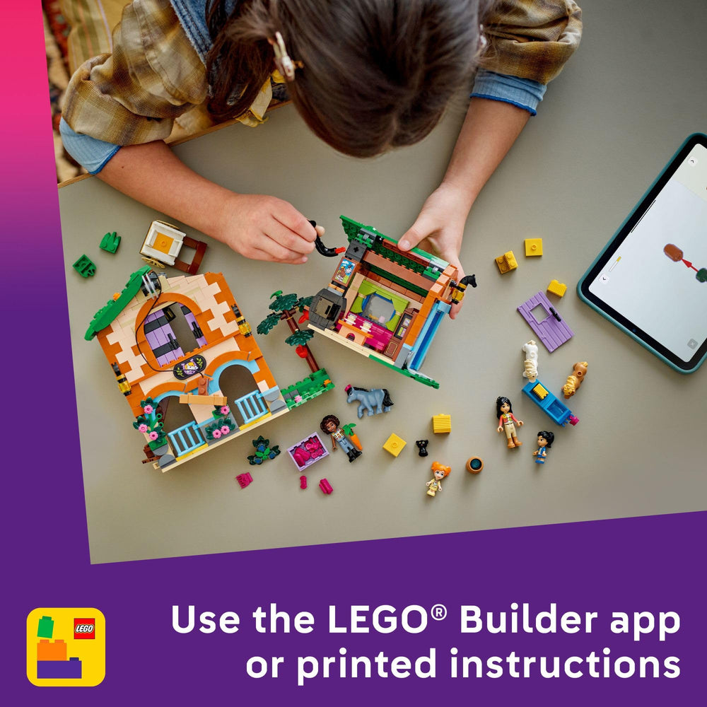 LEGO Friends Pony Ranch app-guided building for smoother assembly