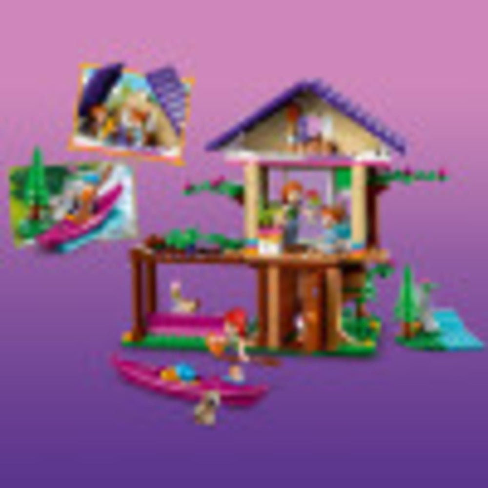 LEGO Friends riverscene kayak model for extended river adventures.