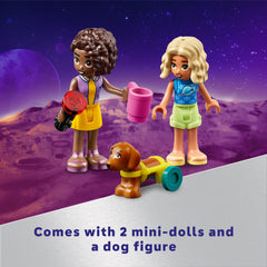 LEGO Friends Stargazing Camping Vehicle two mini-dolls for diverse play scenes