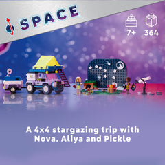 LEGO Friends Stargazing Camping Vehicle dog figure for companion adventures