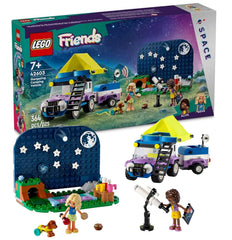 LEGO Friends Stargazing Camping Vehicle front view for imaginative travel adventures