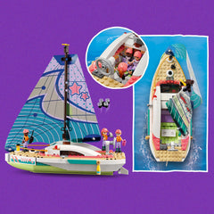 LEGO Friends Stephanie's Sailing Adventure drone with controller for modern pretend-play.