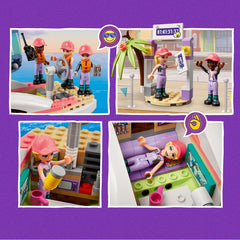 LEGO Friends Stephanie's Sailing Adventure three mini-dolls ready for nautical role-play.