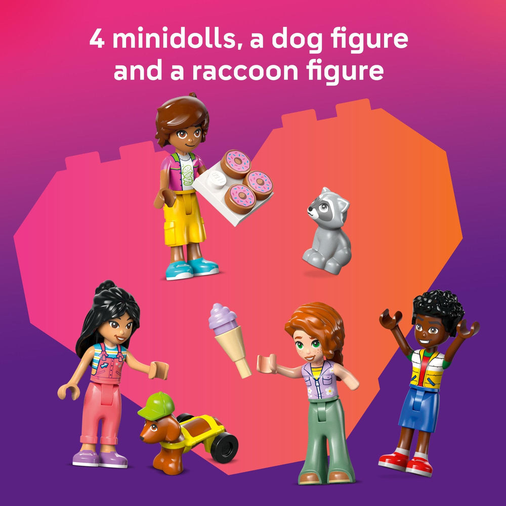 LEGO Friends Tree House Hangout veggie patch enhances role-play scenarios.