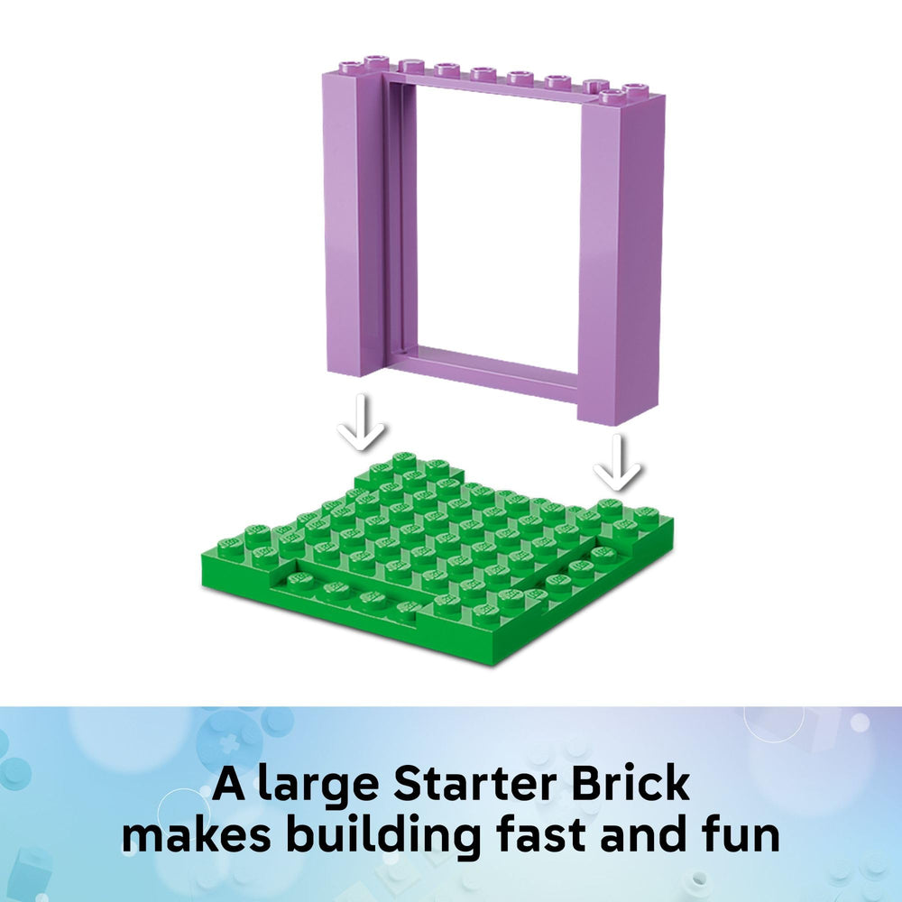 LEGO Gabby's Dollhouse Donut Floats Waterfall invites kinetic pretend play.