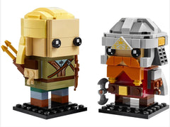 Gimli figure with helmet and axe for authentic fantasy character flair.