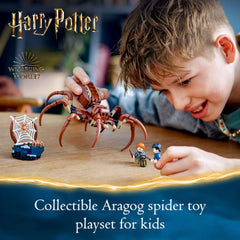 LEGO Aragog forest scene buildable details for immersive magical adventures