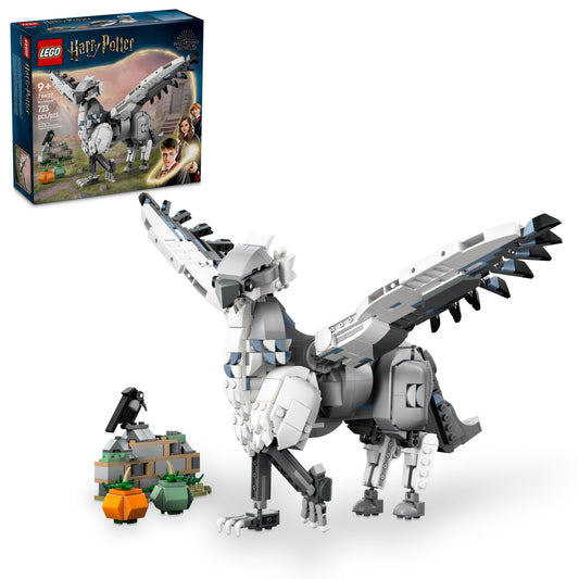 LEGO Harry Potter Buckbeak building toy for immersive display and imaginative play.