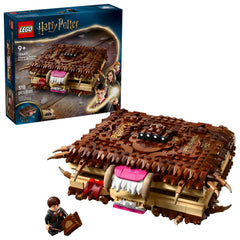 LEGO Harry Potter Chomping Monster Book cover showcases furry detail for immersive Hogwarts play