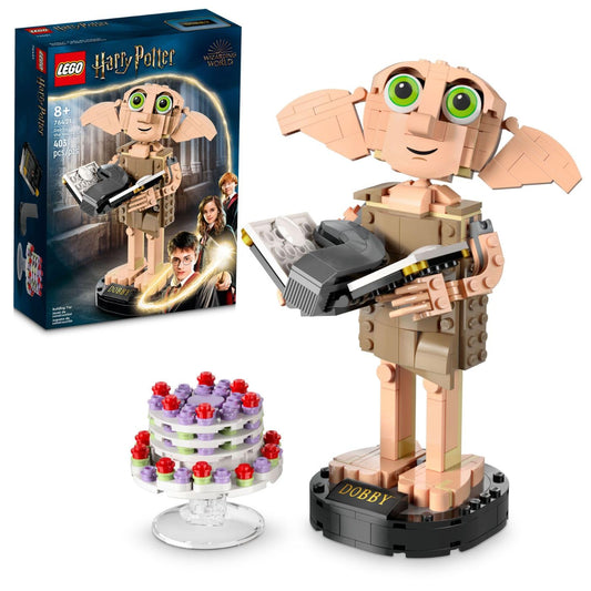 LEGO Harry Potter Dobby house-elf figure for display and collection.