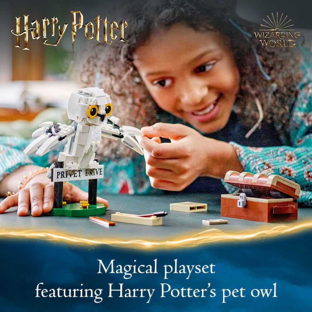 LEGO Harry Potter Hedwig posable wings and head for interactive play