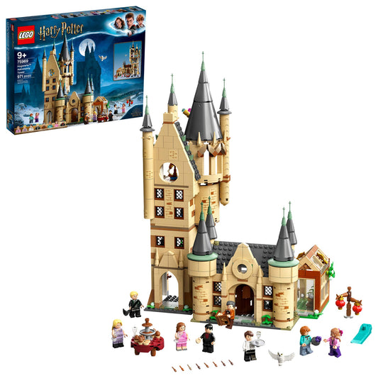 LEGO Harry Potter Hogwarts Astronomy Tower model showcases iconic architecture for imaginative building