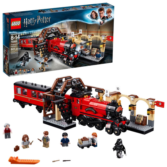 LEGO Harry Potter Hogwarts Express train model for imaginative play and display