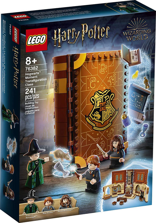 LEGO Harry Potter Hogwarts Moment Transfiguration Class opens into an immersive, portable learning adventure.