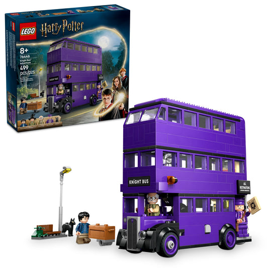 LEGO Harry Potter Knight Bus Adventure front view for imaginative play and display