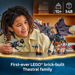 LEGO Harry Potter Thestral baby figure with poseable limbs for storytelling