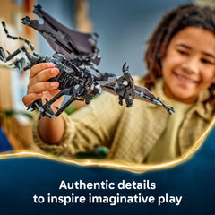 LEGO Harry Potter Thestral baby skeletal form for eerie display