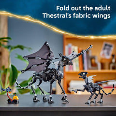 LEGO Harry Potter Thestral buildable tree setting evokes Forbidden Forest