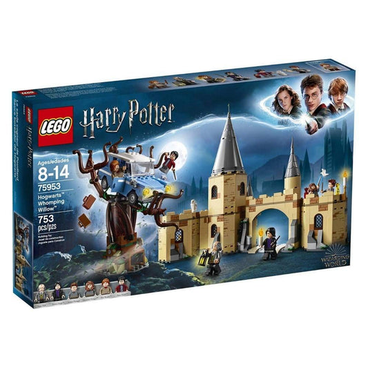 LEGO Harry Potter Whomping Willow with spinning branches, perfect for dynamic role-play adventures.