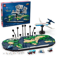 LEGO Holiday Memories buildable plane for recreating favorite journeys.