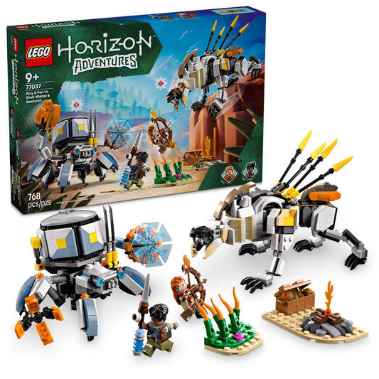 LEGO Horizon Adventures Aloy figure ready for dynamic archery play.