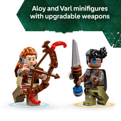 LEGO Horizon Adventures tall reeds backdrop for Horizon-inspired storytelling.