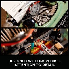 LEGO Ideas 21327 letter-in-slot adds a personal, legacy touch.